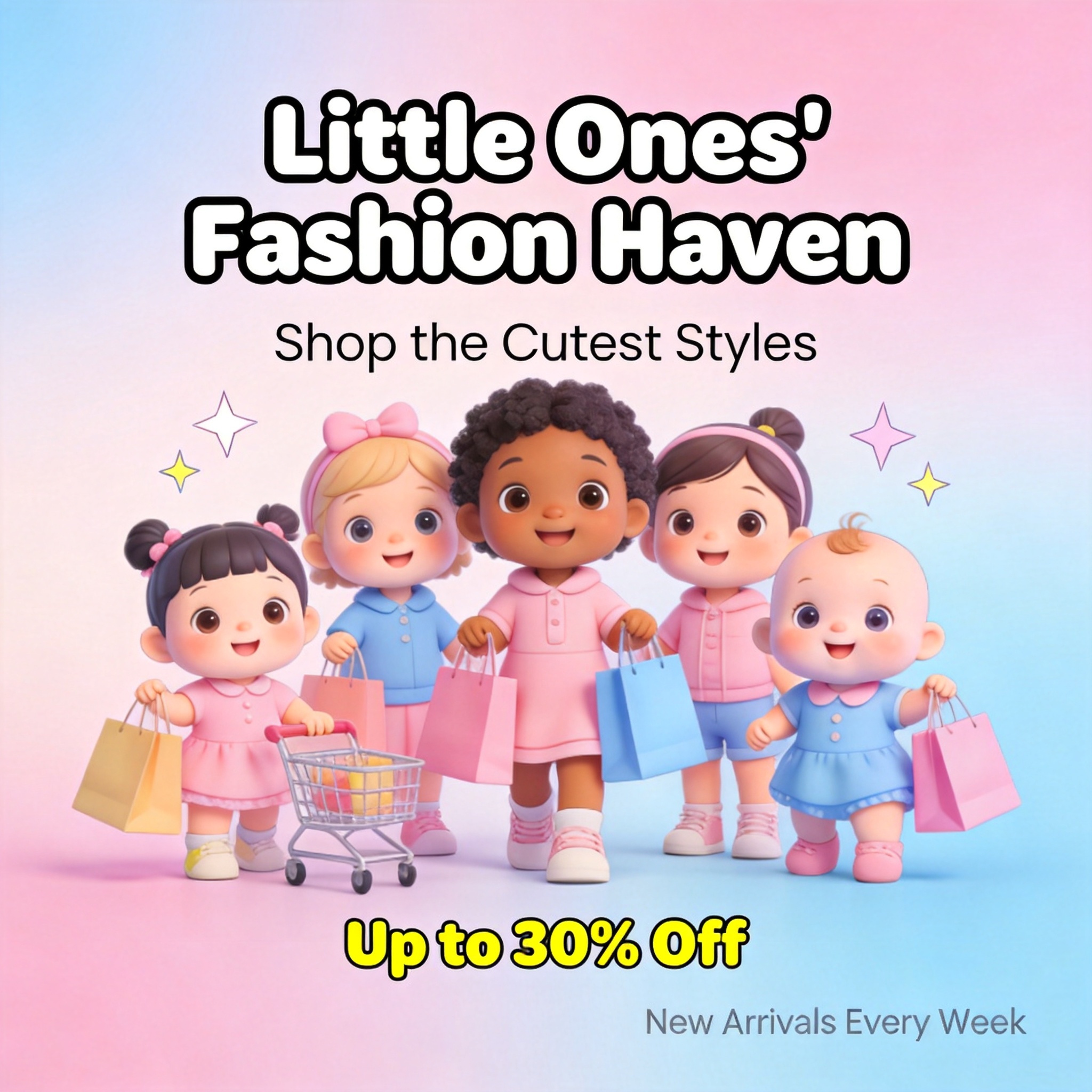 Kids Fashion Banner